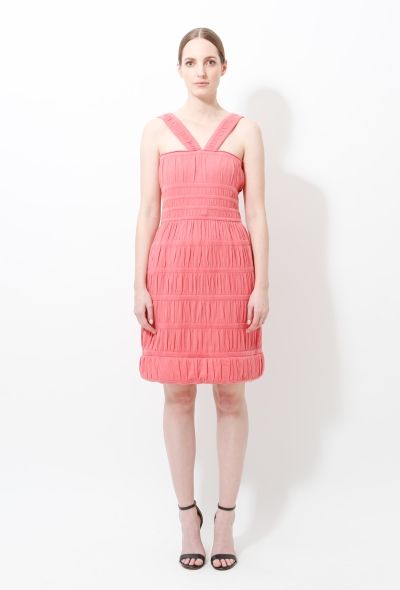 Alaïa Ruched Halter Dress - 2