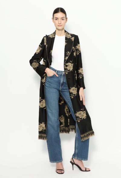 Etro 2019 Brocade Satin Jacket - 2