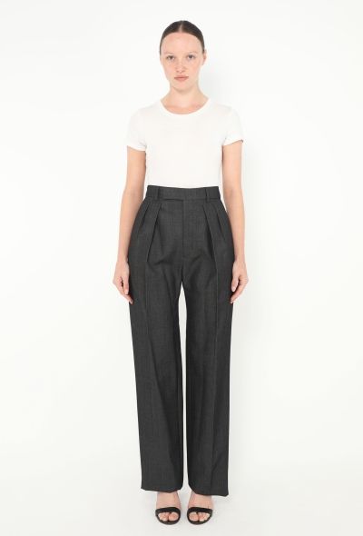 Céline F/W 2023 Tailored Pleated Trousers - 1