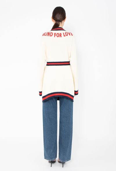 Gucci Resort 2017 'Blind for Love' Cardigan - 2