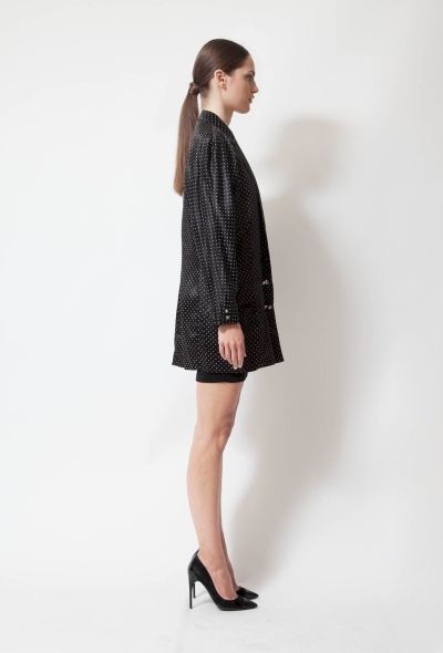Gianni Versace 80's Polka Dot Blazer - 2