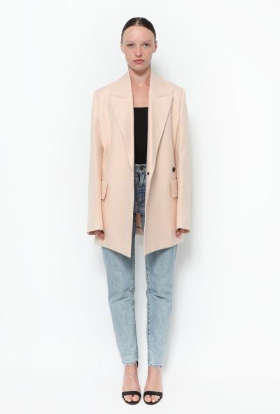 Jil Sander 2022 Oversized Cotton Blazer - 1