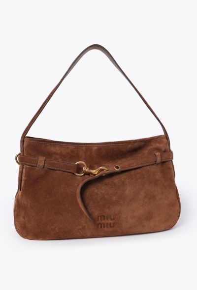 Miu Miu 2025 Aventure Suede Bag - 2