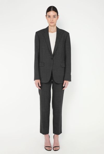 Calvin Klein F/W 2017 Pinstripe Checkered Suit - 1