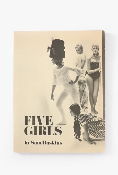 Vintage Books 1969 Five Girls by Sam Haskins Book - 1