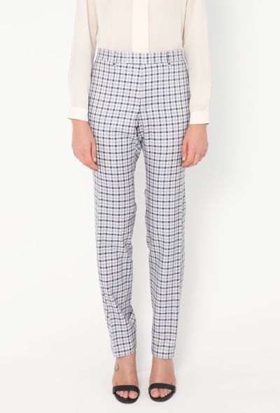 Gucci Tapered Check Trousers - 2