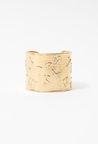 Saint Laurent 1990 Musical Jazz Cuff - 1