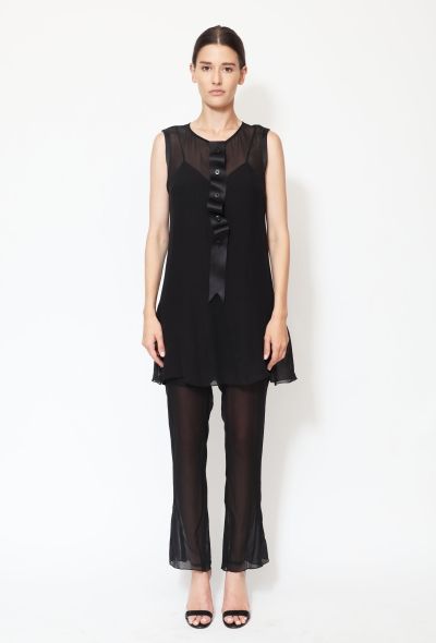 Chanel Silk Crêpe Layered Ensemble - 2