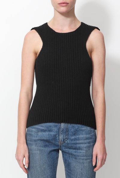 Céline Knit Fitted Top - 1
