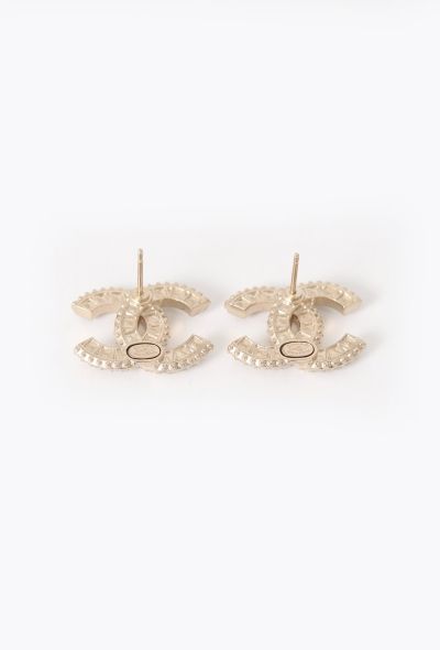 Chanel 2024 Strass Embellished Earrings - 2