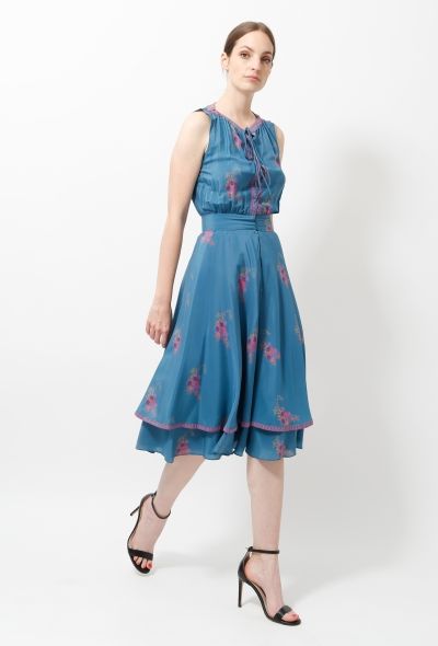 Ted Lapidus '70s Floral Print Day Dress - 2