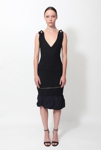 Balenciaga S/S 2005 Spiral Zip Dress - 1