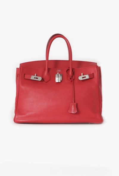 Hermès Red Swift Birkin 35 - 2