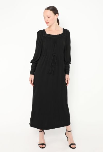 Saint Laurent COLLECTOR F/W 1974 Passementerie Dress - 1