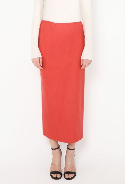 Jil Sander Early 2000s Asymmetrical Felted Skirt - 2