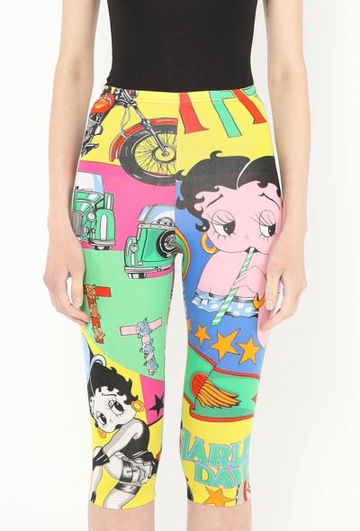 Gianni Versace 1991 Betty Boop Pop Art Capris - 2