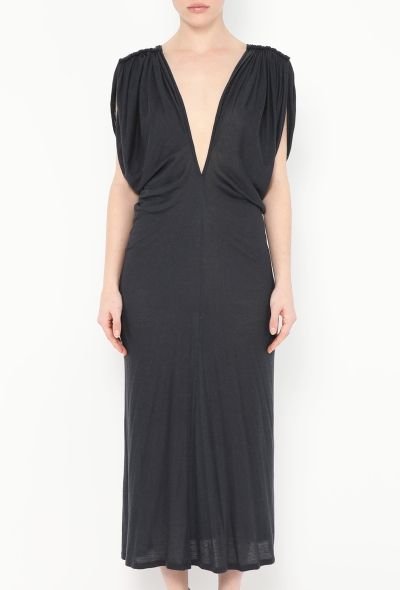 Céline 2016 Plunging Draped Dress - 2