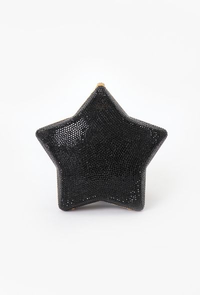 Judith Leiber Black Star Minaudière - 1