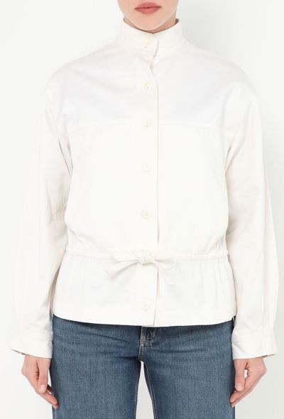 Saint Laurent Rare S/S 1978 Drawstring Bomber Jacket - 1