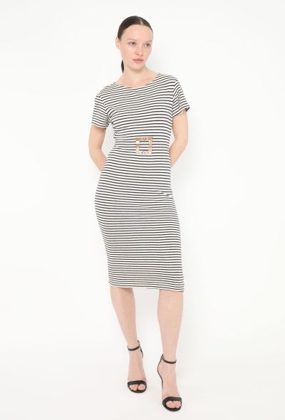 Vivienne Westwood 1989 Marinière Trompe l'Œil Dress - 1