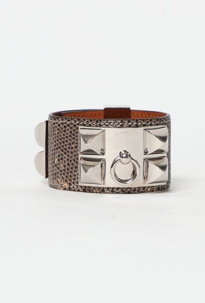 Hermès 2009 Varanus Niloticus Médor Cuff - 1