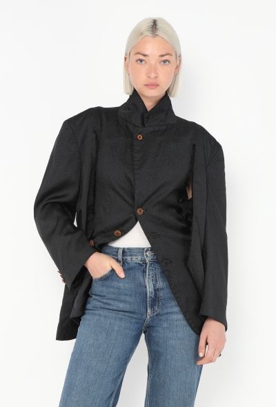Comme des Garçons 2019 Deconstructed Textured Blazer - 1