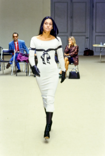 Alaïa ICONIC F/W 1992 Ribbon Knit Dress - 2