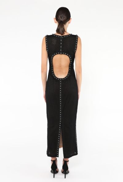 Chanel 2013 Lace Studded Trim Dress - 2