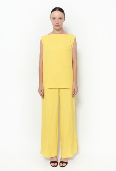 Jil Sander 2023 Twill Pant Ensemble - 1