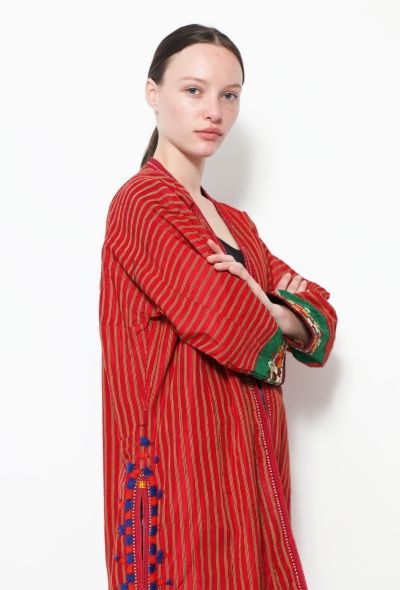 World Treasures Authentic Embroidered Patchwork Kaftan - 2