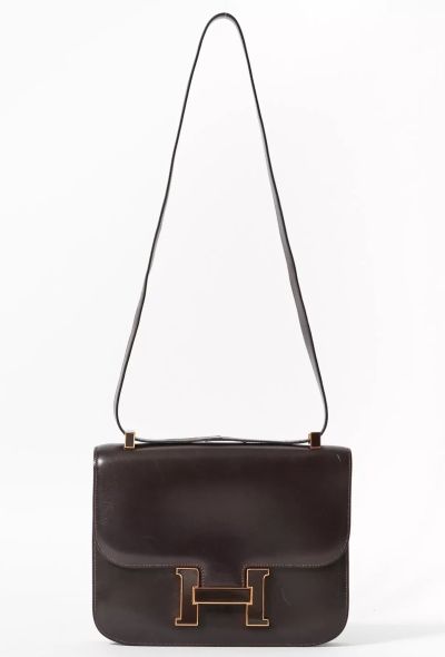 Hermès Constance 24 – Ébène Box Leather & Enamel H Closure - 2