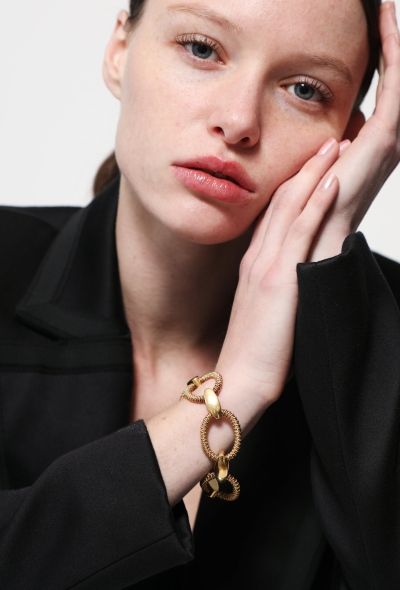 Vintage Fine Jewelry 18k Yellow Gold Bracelet - 2