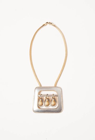Pierre Cardin Geometric Necklace - 1