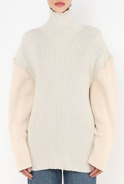 The Row 2023 Dua Colorblock Sweater - 1