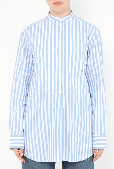 Céline 2016 Striped Cotton Tunic - 1