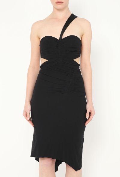 Gucci Tom Ford 2003 Chiffon One-Shoulder Dress - 2