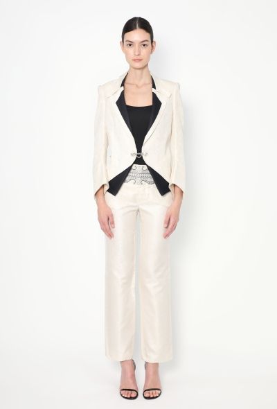 Balenciaga Collector S/S 2006 Baroque Jacquard Suit - 1