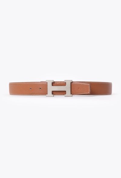 Hermès 2004 Reversible Box Buckle Belt - 2