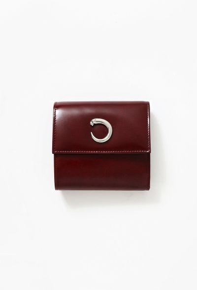 Cartier Bordeaux Panthère Leather Wallet - 1
