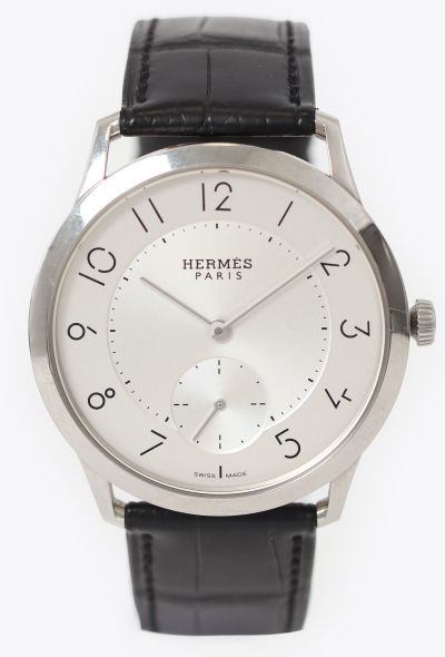 Hermès Steel Slim d'Hermès Watch - 2