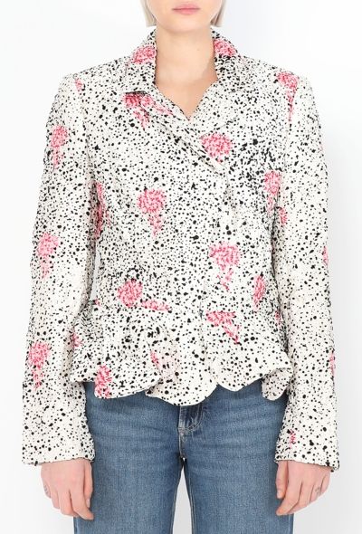 Balenciaga Resort 2010 Embroidered Peplum Jacket - 1