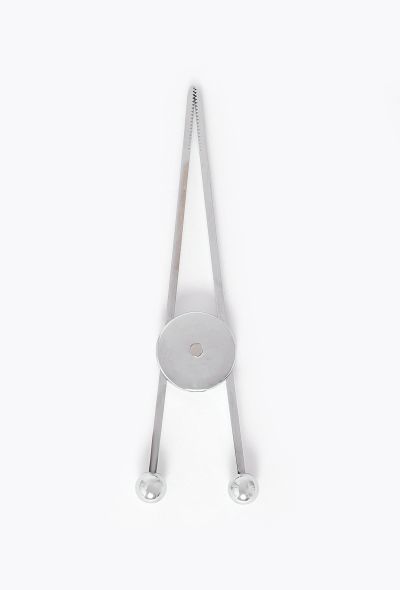 Vintage Objects & Decor 1930s Art Deco Jacques Adnet Sugar Tongs - 1