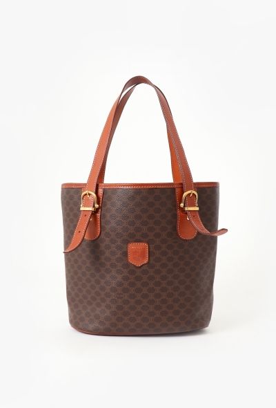 Céline 1995 Triomphe Macadam Monogram Tote - 1