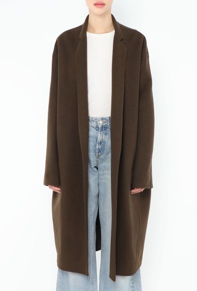 Céline 2014 Cashmere Crombie Coat - 2