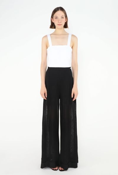 Chanel 2025 Piqué Bicolor Jumpsuit - 1