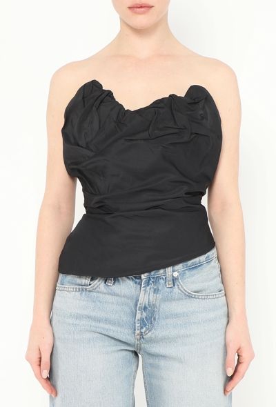Vivienne Westwood RARE S/S 2001 Ruched Corset Top - 1