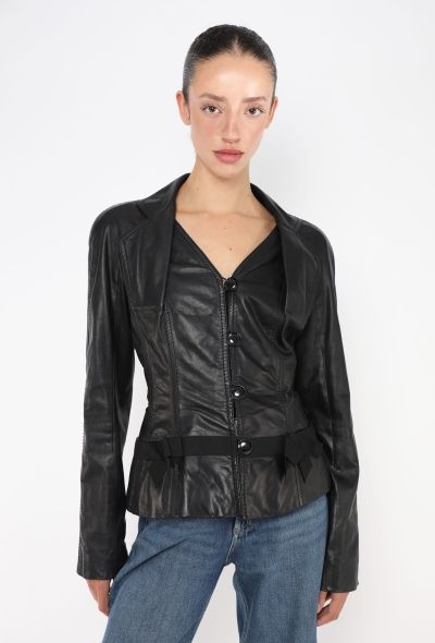 Dior 2005 Lambskin Bar Jacket - 1