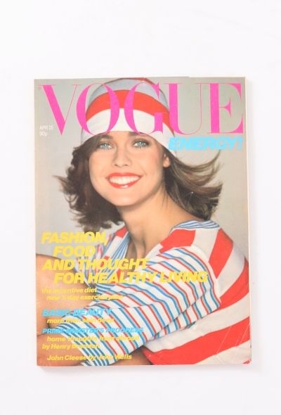 VOGUE UK 1980 Chatelain Issue Trio - 2