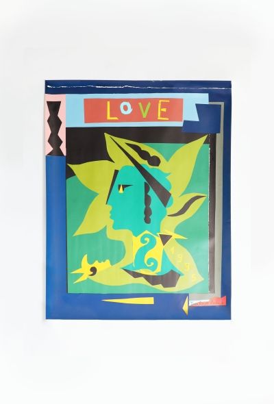 Saint Laurent Rare 1995 Original Love Poster - 1