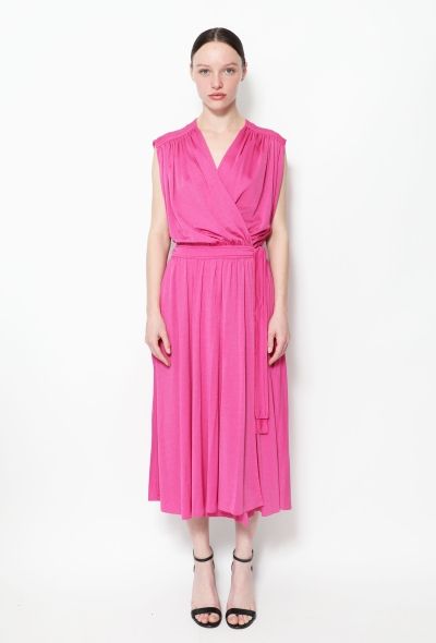 Exquisite Vintage 70s Jersey Wrap Dress - 1